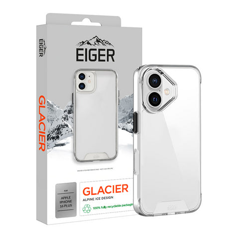 iPhone 16 Plus, Glacier Case transp.