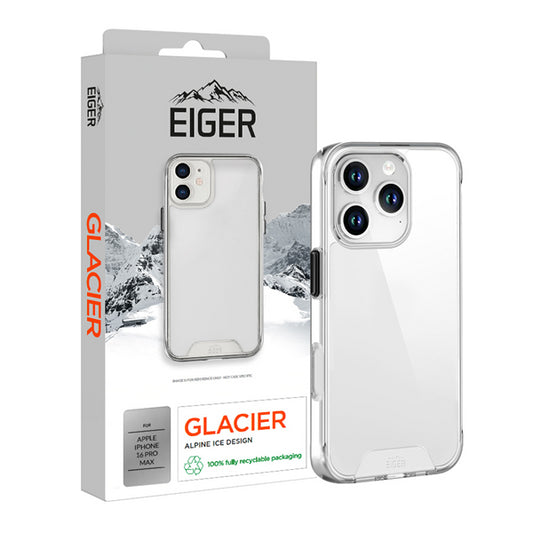 iPhone 16 Pro Max, Glacier Case transp.