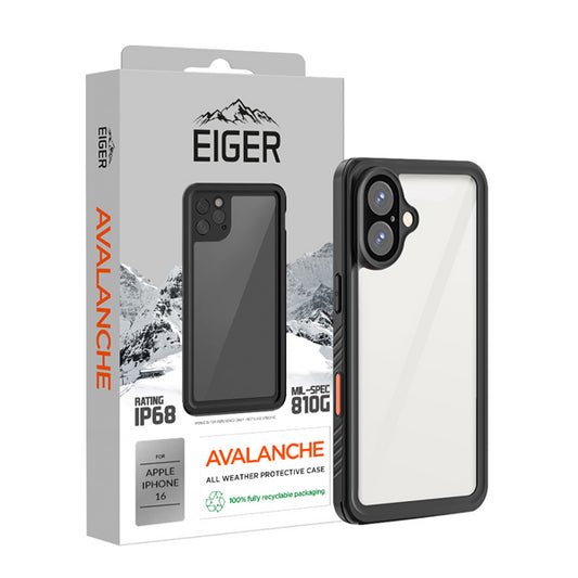 iPhone 16, Avalanche Case schw.