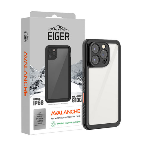 iPhone 16 Pro Max, Avalanche Case schw.