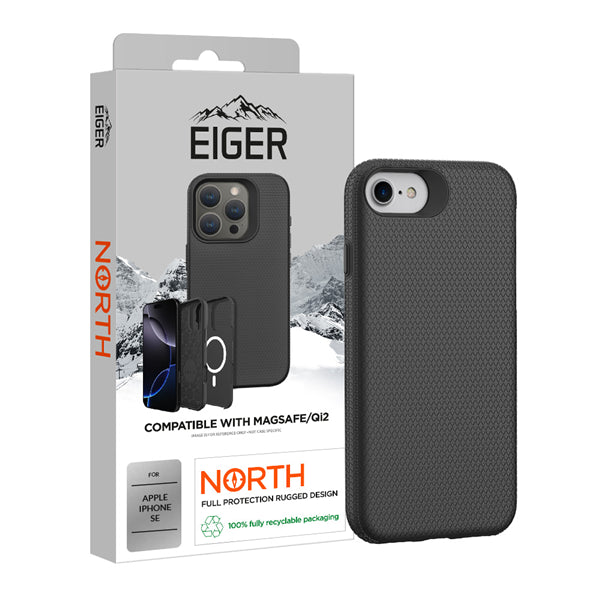 iPhone SE (2022/20), North Case MagSafe schwarz