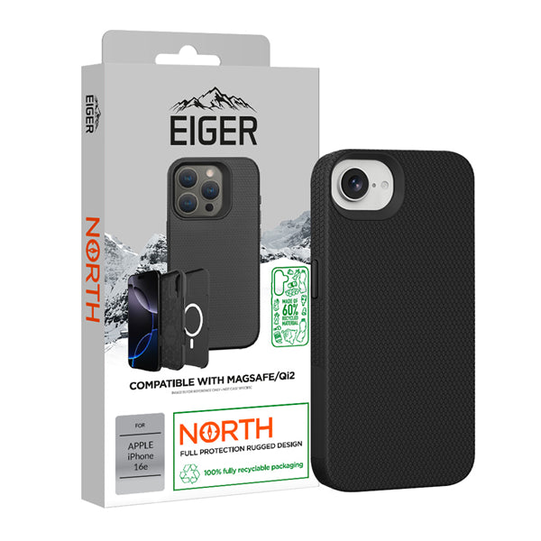 iPhone 16e, North Case MagSafe schwarz