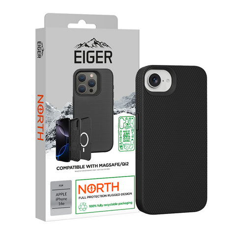 iPhone 16e, North Case MagSafe schwarz