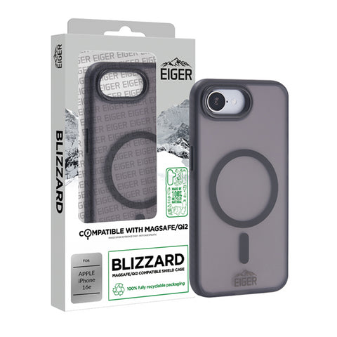 iPhone 16e, Blizzard Case schwarz