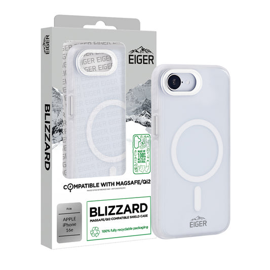 iPhone 16e, Blizzard Case weiss