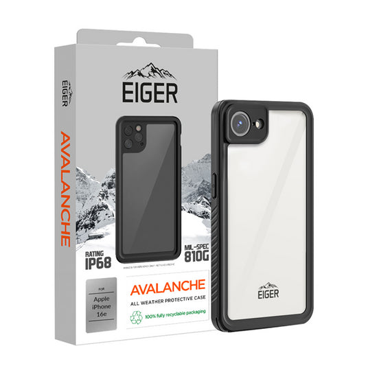 iPhone 16e, Avalanche Case schw.