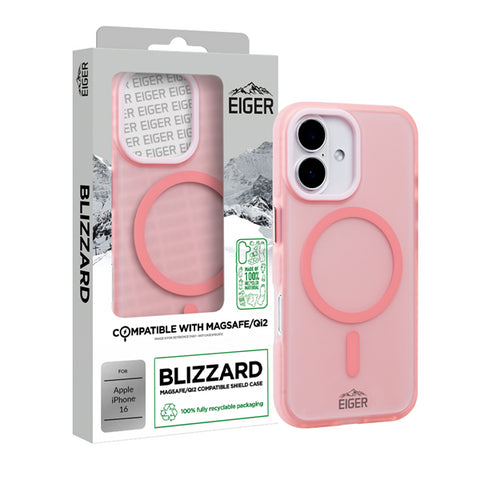 iPhone 16, Blizzard Case pink