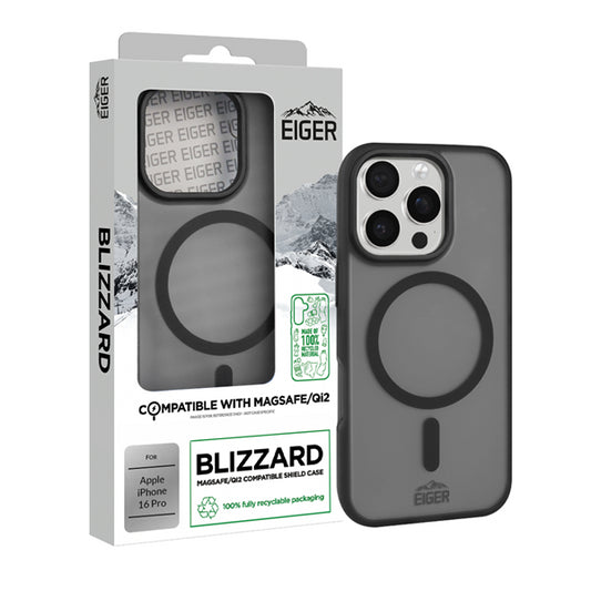 iPhone 16 Pro, Blizzard Case schwarz