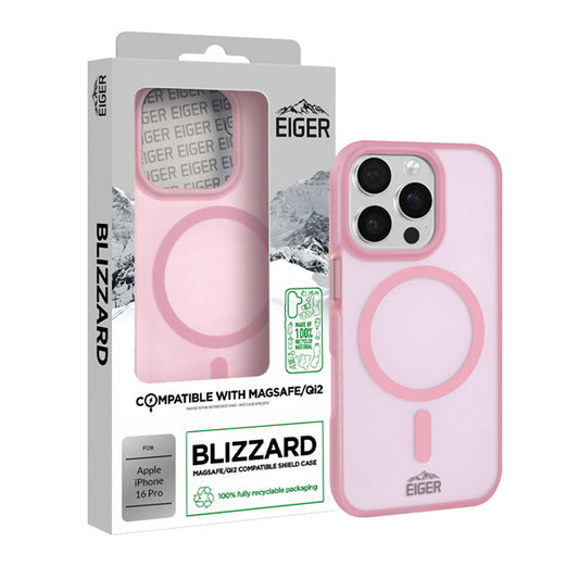 iPhone 16 Pro, Blizzard Case pink