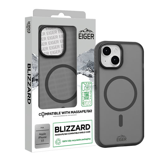 iPhone 15, Blizzard Case schwarz