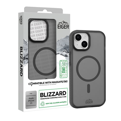 iPhone 15, Blizzard Case schwarz