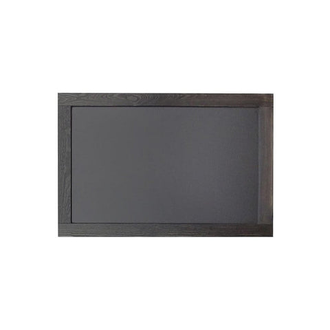 XXL Wandkreidetafel mit Kiefer-Holzrahmen, 70x125cm, Schwarz