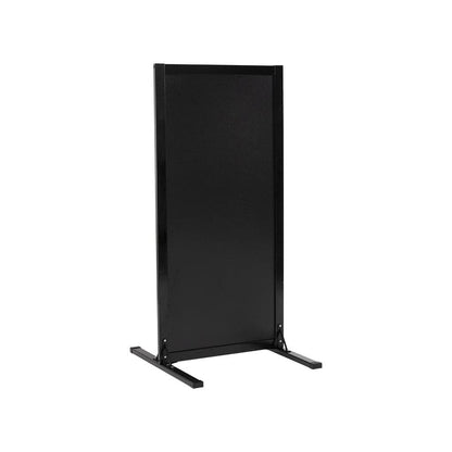 Securit® Holz Kundenstopper T-Fuss, 115x56cm, Schwarz, Outdoor