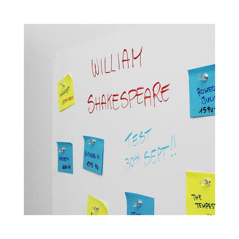 KalaMitica® Whiteboard Magnetisch, Ohne Rahmen, 74x114cm