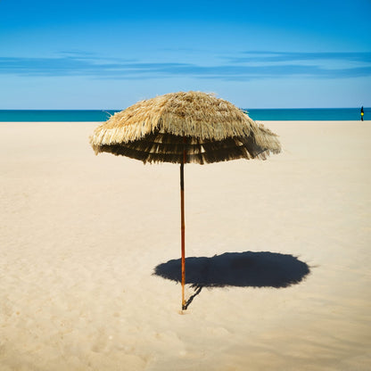 Hawaii Sonnenschirm – neigbar, klappbar & für Strand & Garten