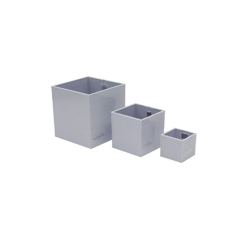 KalaMitica® Magnetische Würfelbehälter Neodym, Ø 3,5-6-9, Icegrau