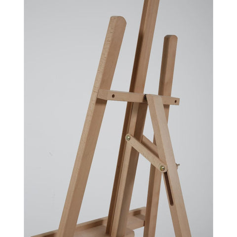 Holz Staffelei-Set "Art Easel" mit magnetischer A1 Kreidetafel, Buche
