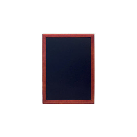 Securit® Kreidetafel mit Holzrahmen, Mahagoni, 60x80cm, Outdoor