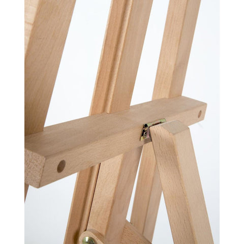 Holz Staffelei-Set "Art Easel" mit magnetischer A1 Kreidetafel, Buche