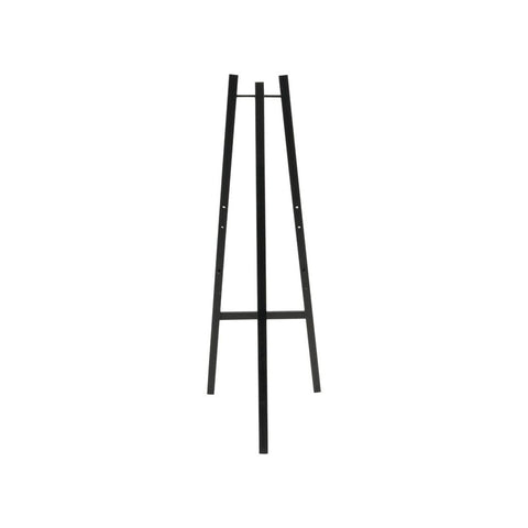 Securit® Kiefernholz Staffelei, 165cm, Schwarz, Outdoor