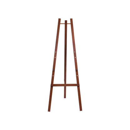 Securit® Kiefernholz Staffelei, 165cm, Mahagoni, Outdoor