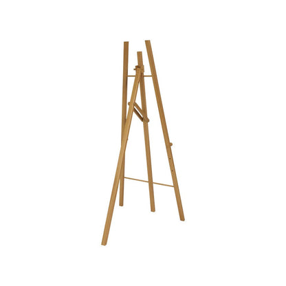 Securit® Kiefernholz Staffelei, 165cm, Teak, Outdoor