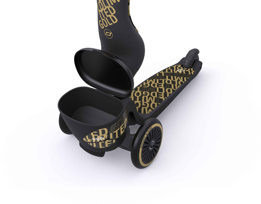 Scoot and Ride Laufrad / Dreirad | Highwaykick 1 lifestyle | Black-gold