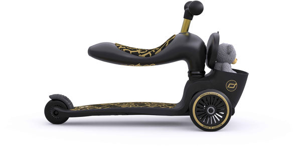 Scoot and Ride Laufrad / Dreirad | Highwaykick 1 lifestyle | Black-gold
