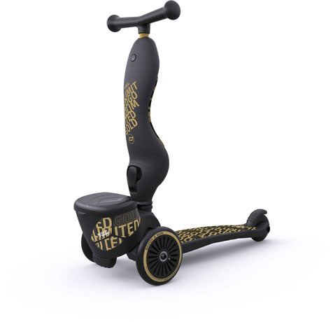 Scoot and Ride Laufrad / Dreirad | Highwaykick 1 lifestyle | Black-gold