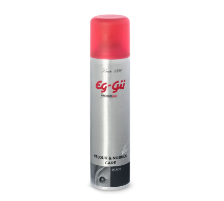 Eg-Gu - Velour & Nubuck Pleie Spray Svart 250 ml - Revitaliser & Beskytt Dine Sko! 👞🛡️