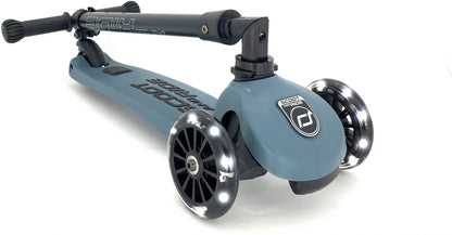 Scoot and Ride Mini Scooter | Highwaykick 3 LED | Steel