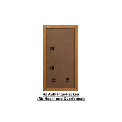 KalaMitica® Kreidetafel Magnetisch mit Holzrahmen, 27x55cm