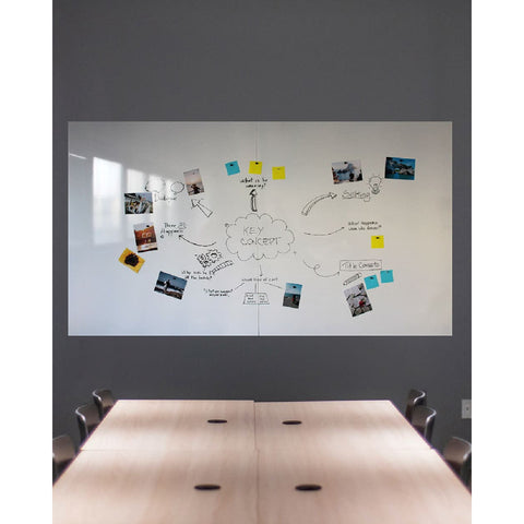 KalaMitica® Whiteboard Magnetisch, Ohne Rahmen, 100x145cm