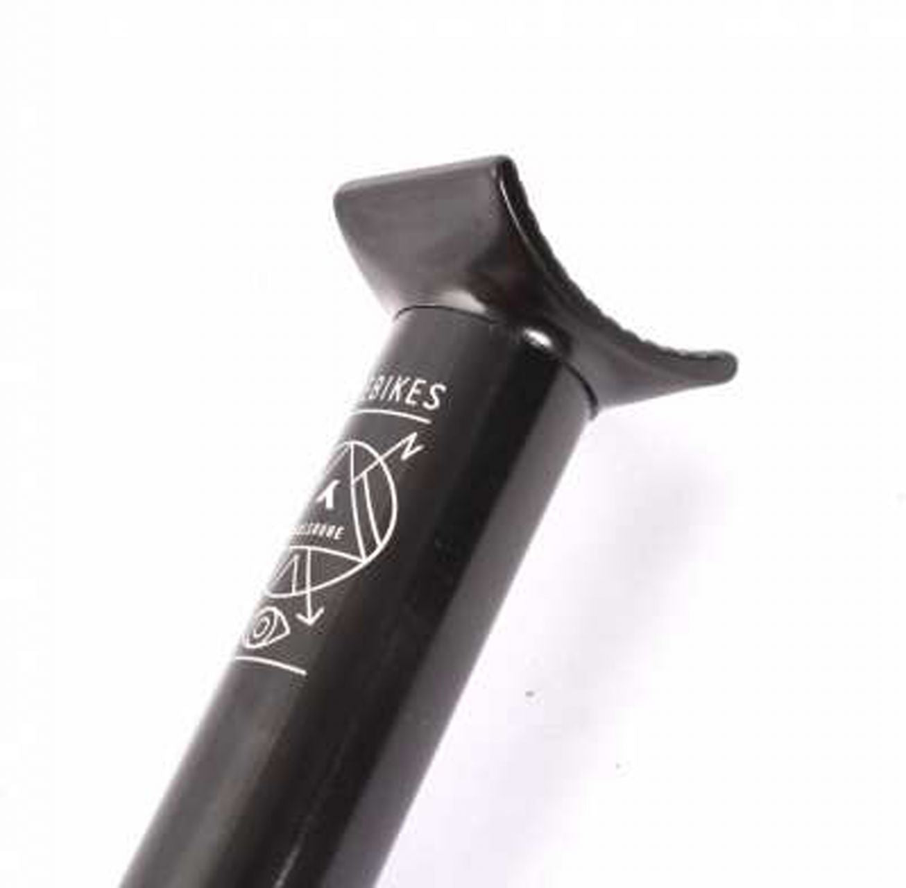 KHE | BMX | Pivotal Sattelstange Alu schwarz 200mm P1 113