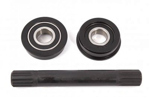 KHE | BMX | Innenlager US/BB 8T + Achse 19mm schwarz W102