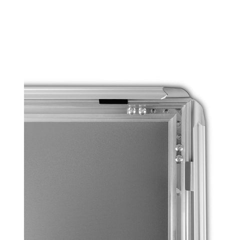 Alu Klapprahmen, DIN A1, 32mm, Silber