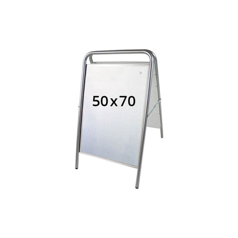 Kundenstopper Stahlrohr Deluxe, Outdoor