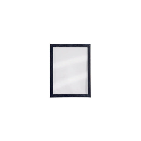 Securit® Glas Kreidetafel mit Holzrahmen, Schwarz, 30x40cm