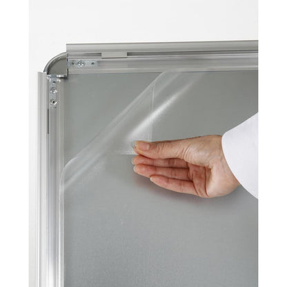 Kundenstopper Antireflex UV-Schutzfolie