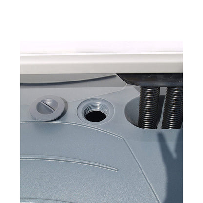 Kundenstopper Alu mit Wassertank, WindPro Basic, Silber, Outdoor