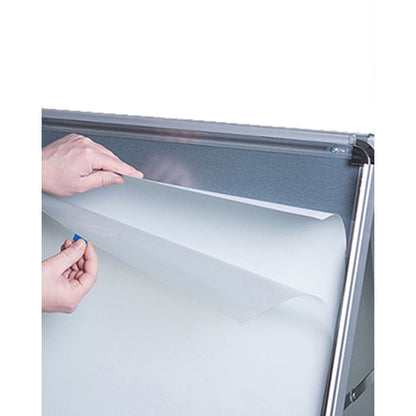 Kundenstopper Antireflex UV-Schutzfolie