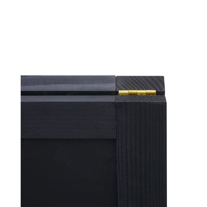Holz Kundenstopper Outdoor, Magnetisch