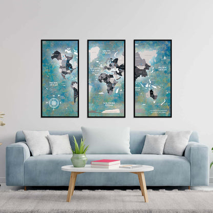 wall art triptych