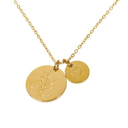 MAGIC MAMA – betoverende halsketting verguld