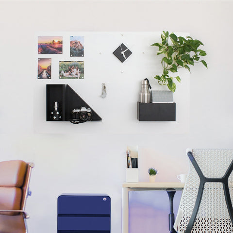 KalaMitica® Magnetische Kreidetafel ohne Rahmen, 114×74cm