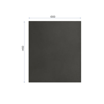 KalaMitica® Magnetische Kreidetafel ohne Rahmen, 145x100cm