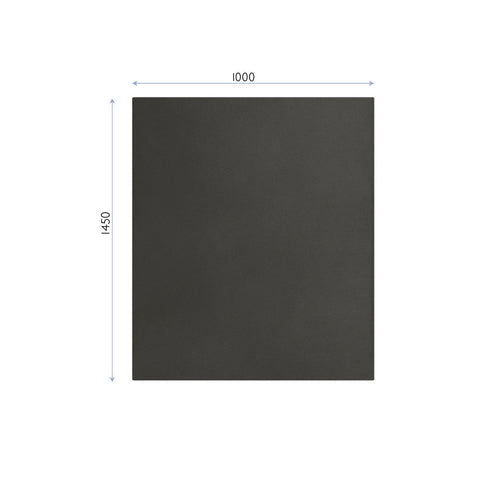 KalaMitica® Magnetische Kreidetafel ohne Rahmen, 145x100cm