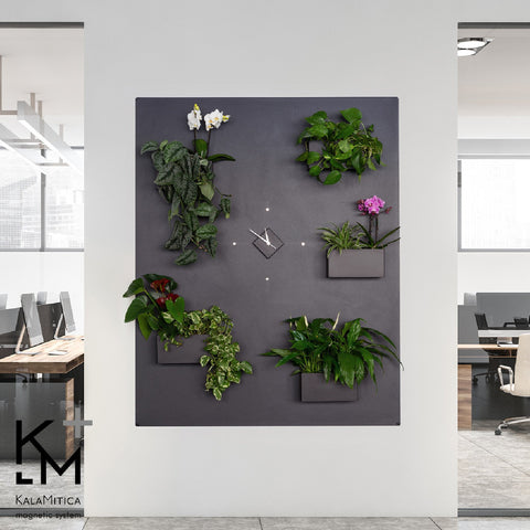 KalaMitica® Magnetische Kreidetafel ohne Rahmen, 145x100cm