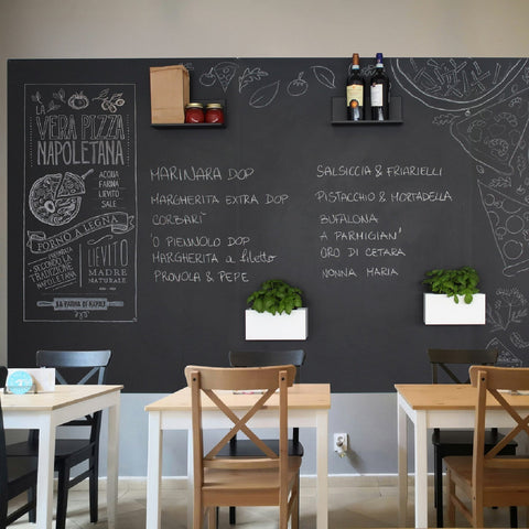 KalaMitica® Magnetische Kreidetafel ohne Rahmen, 145x100cm