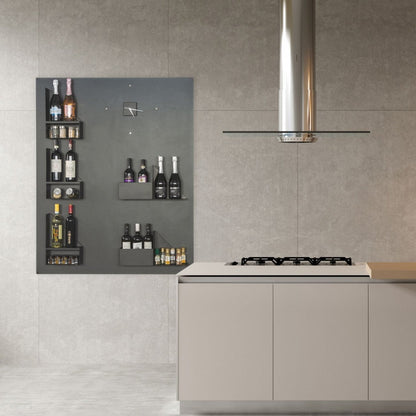 KalaMitica® Magnetische Kreidetafel ohne Rahmen, 145x100cm